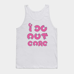 I Donut Care Tank Top